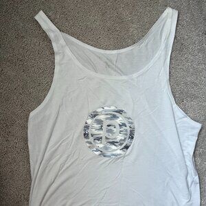 Tavi Noir Pure Barre Top White Gray Camo Small